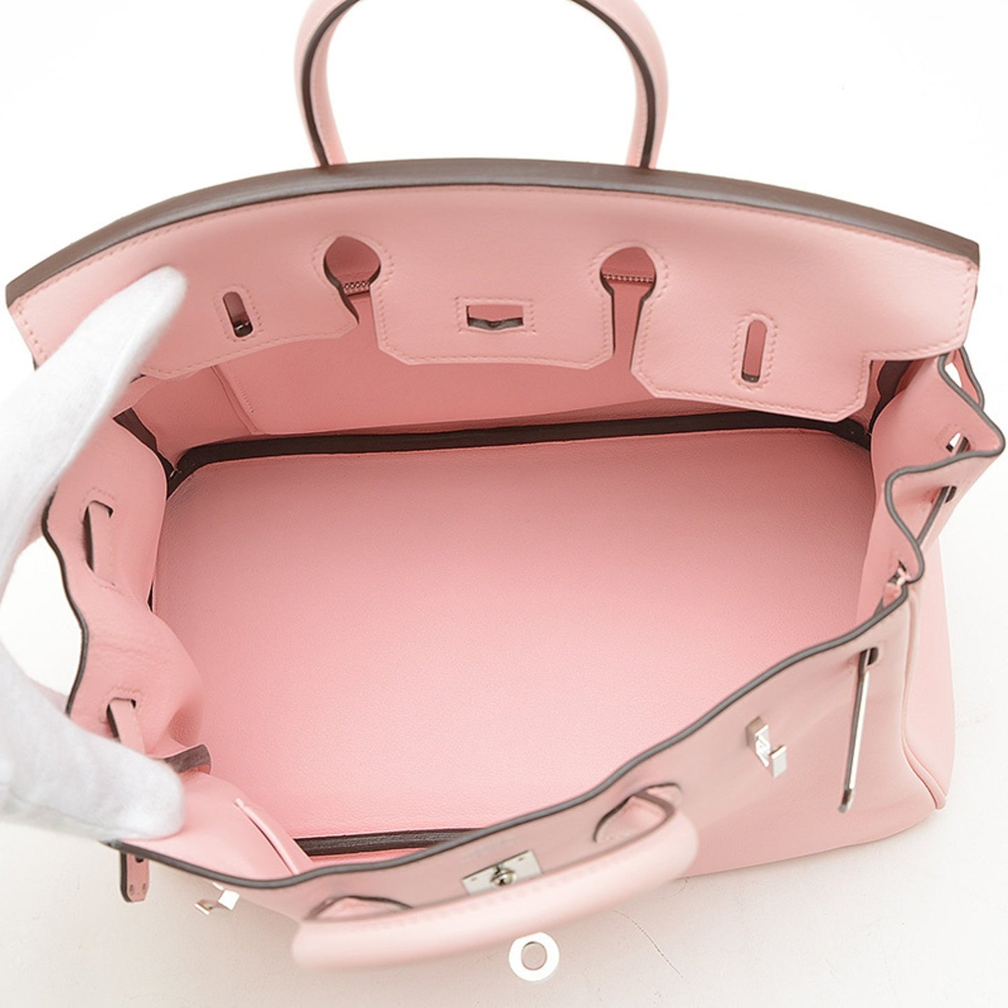 Hermès Pink Leather Birkin 25