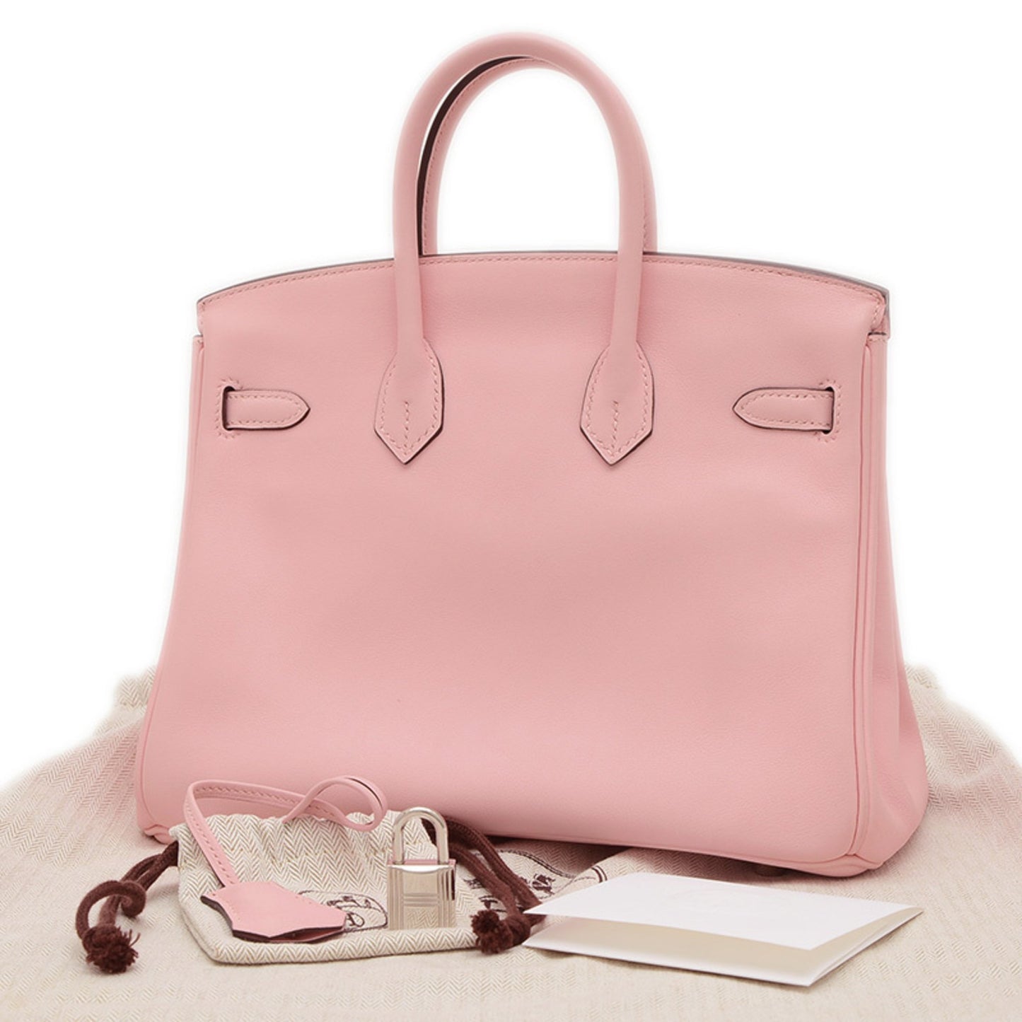 Hermès Pink Leather Birkin 25