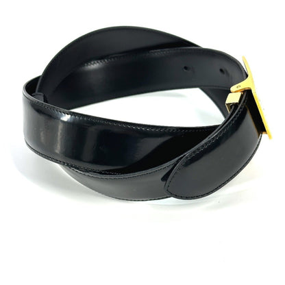 Cartier Black Leather Belt