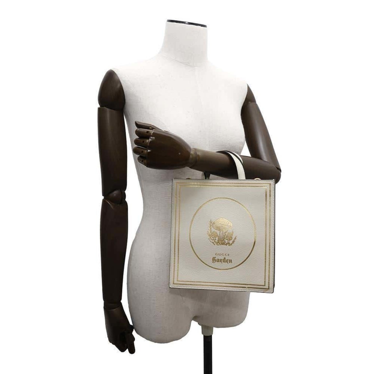 Gucci White Leather Handbag