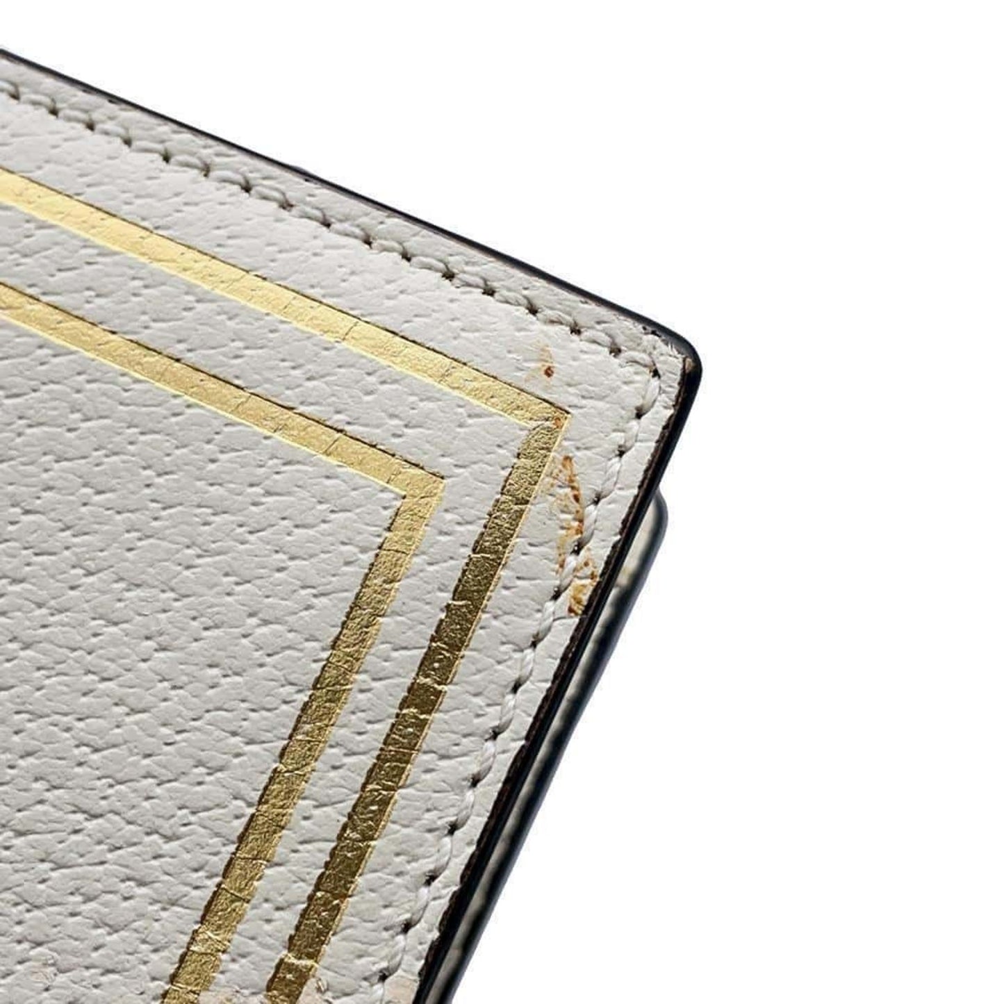 Gucci White Leather Handbag
