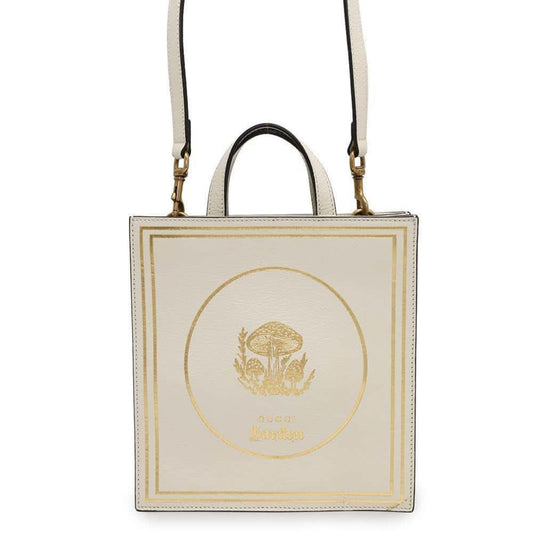 Gucci White Leather Handbag