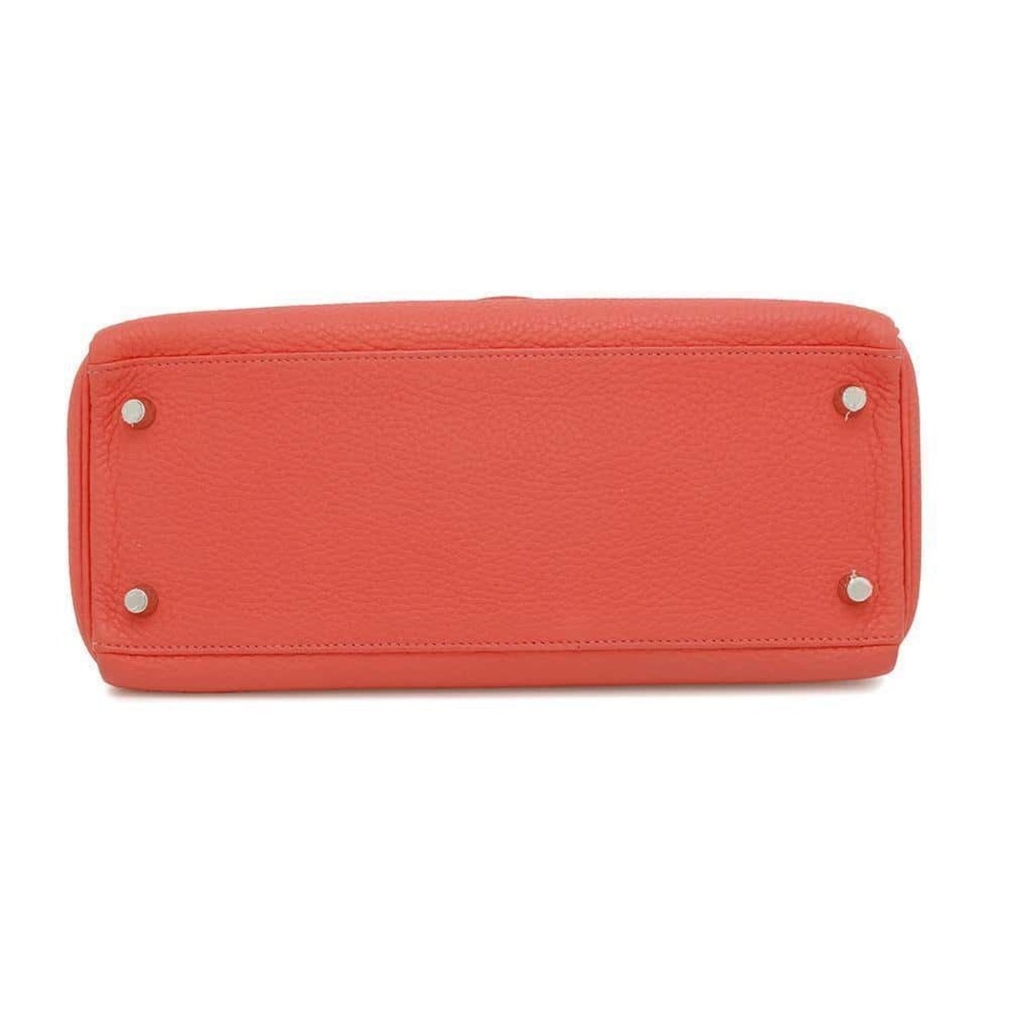 Hermès Orange Leather Kelly 28