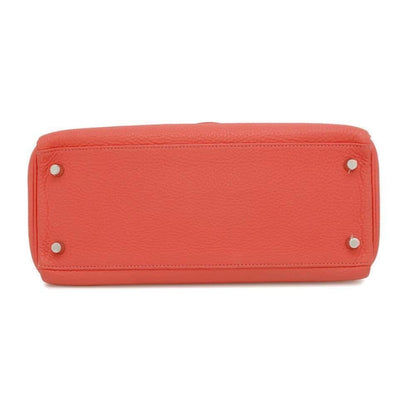 Hermès Orange Leather Kelly 28