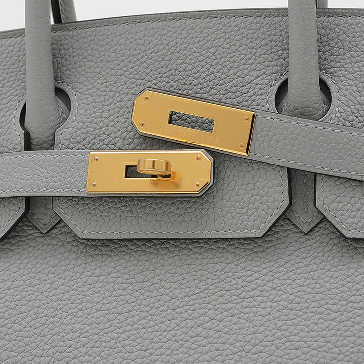 Hermès Gray Leather Birkin 30