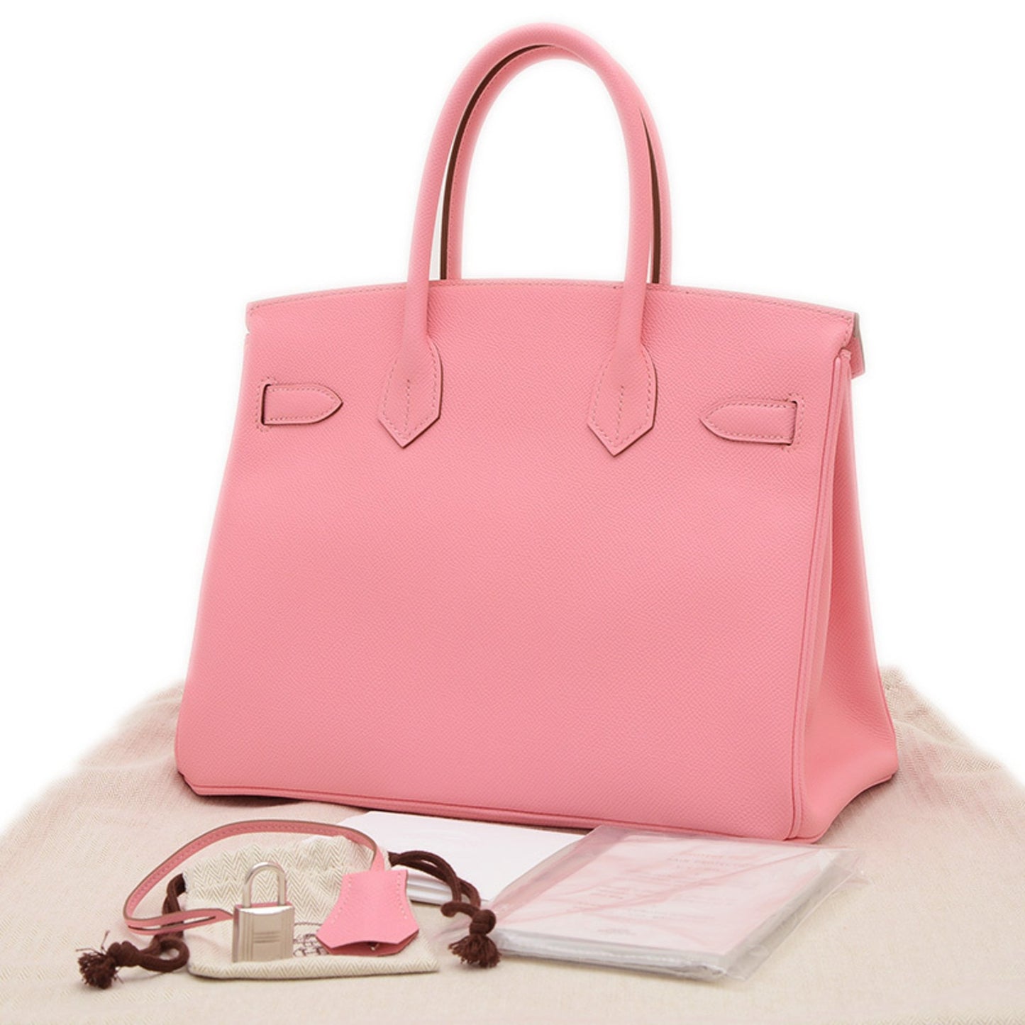 Hermès Pink Leather Birkin 30