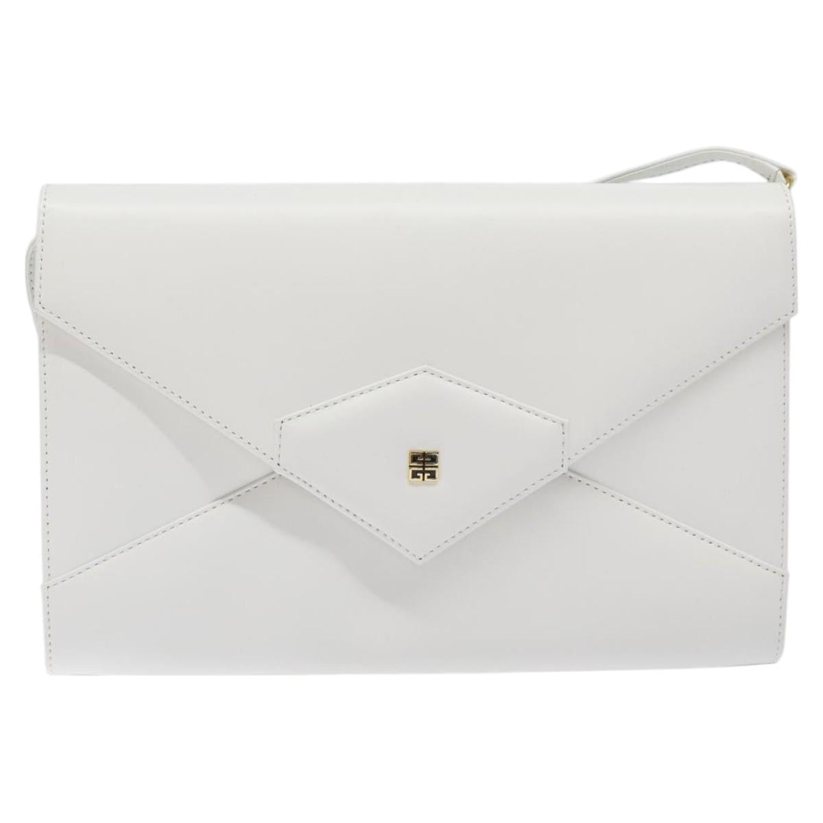Givenchy White Leather 4g