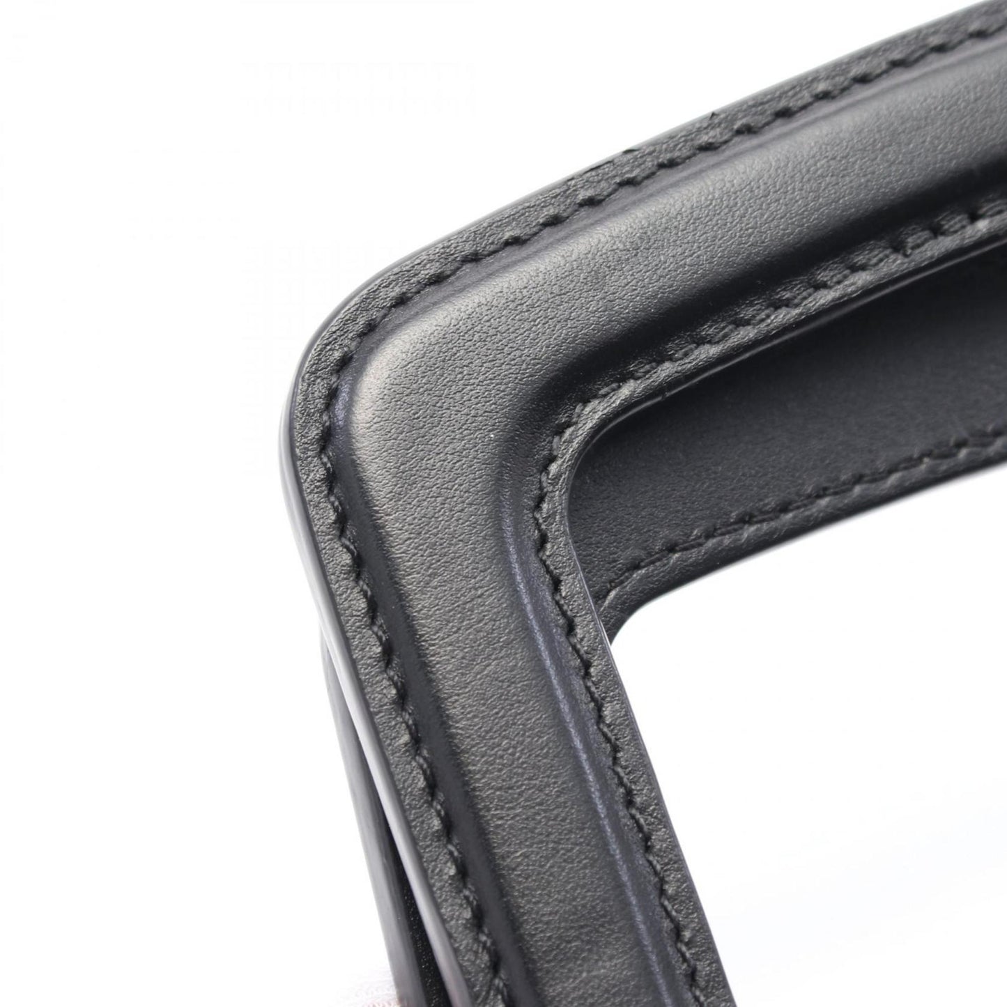 Louis Vuitton Black Leather Sac Plat