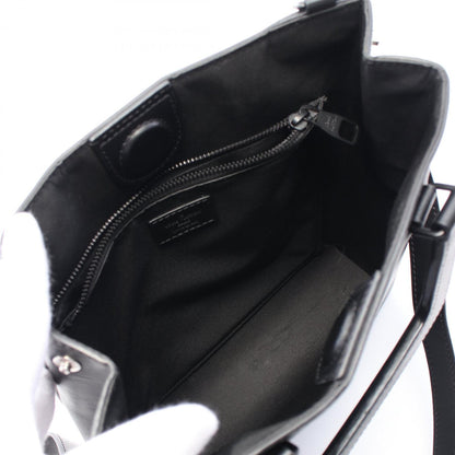 Louis Vuitton Black Leather Sac Plat