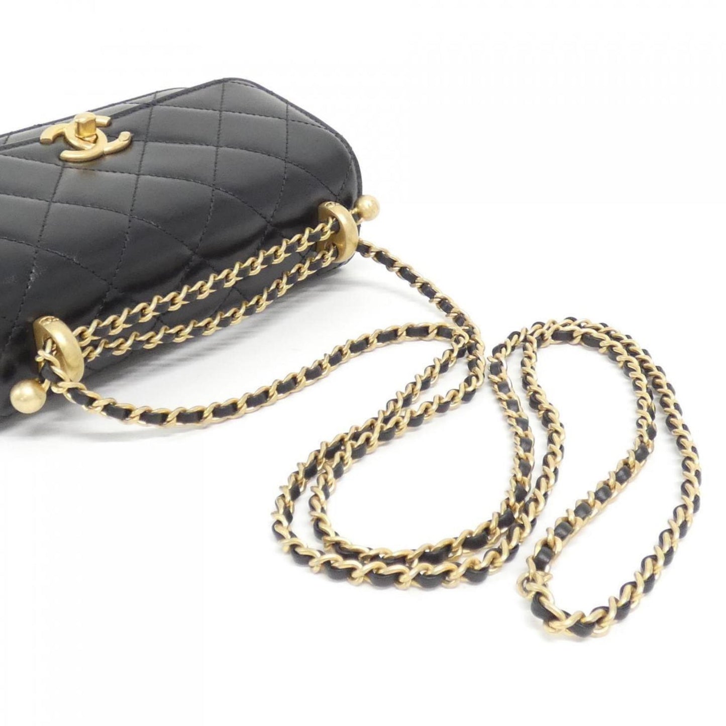 Chanel Black Leather Timeless/classique