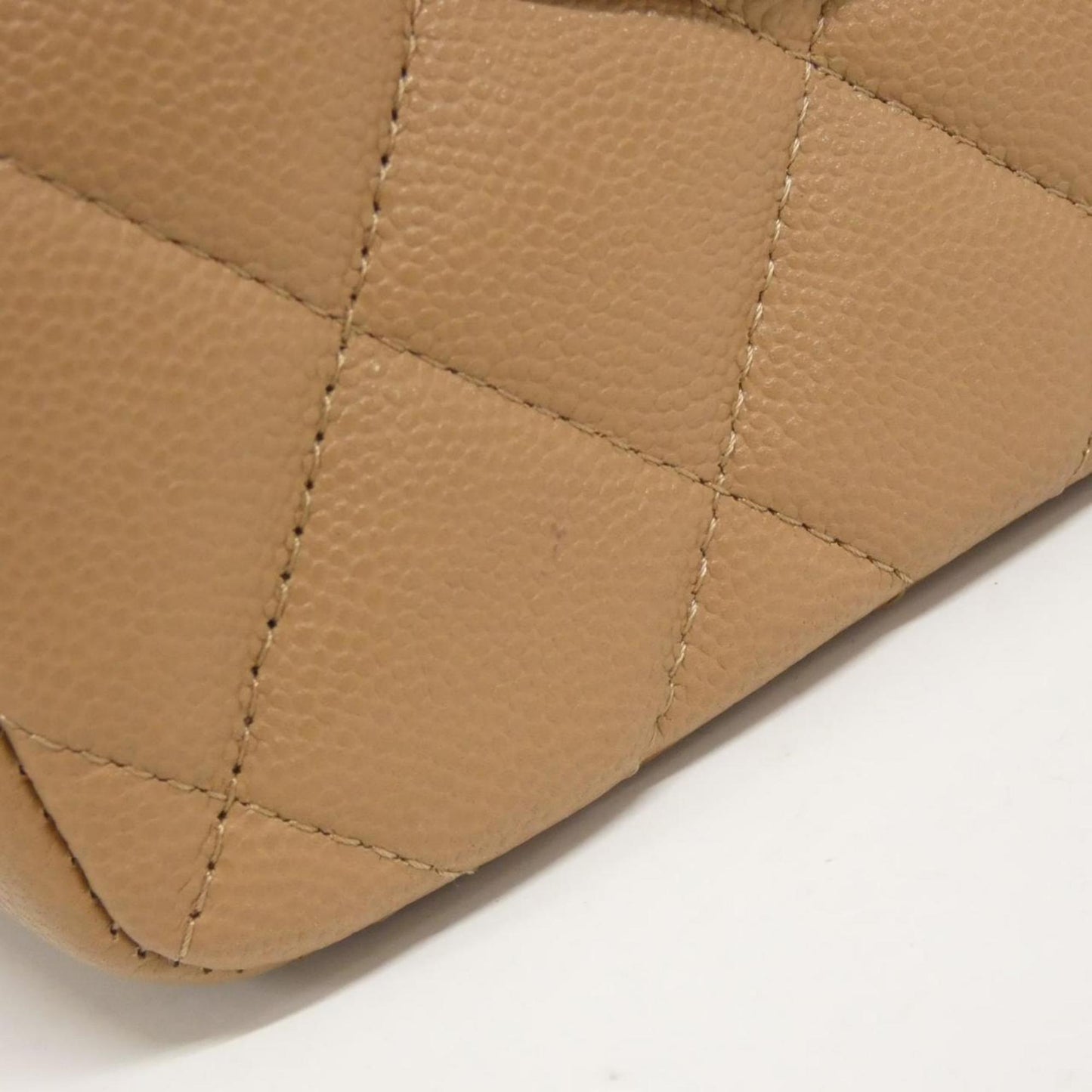 Chanel Brown Leather Timeless