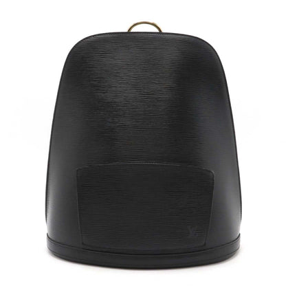 Louis Vuitton Black Leather Gobelins