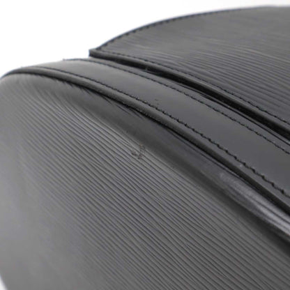 Louis Vuitton Black Leather Gobelins