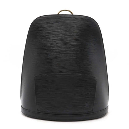Louis Vuitton Black Leather Gobelins