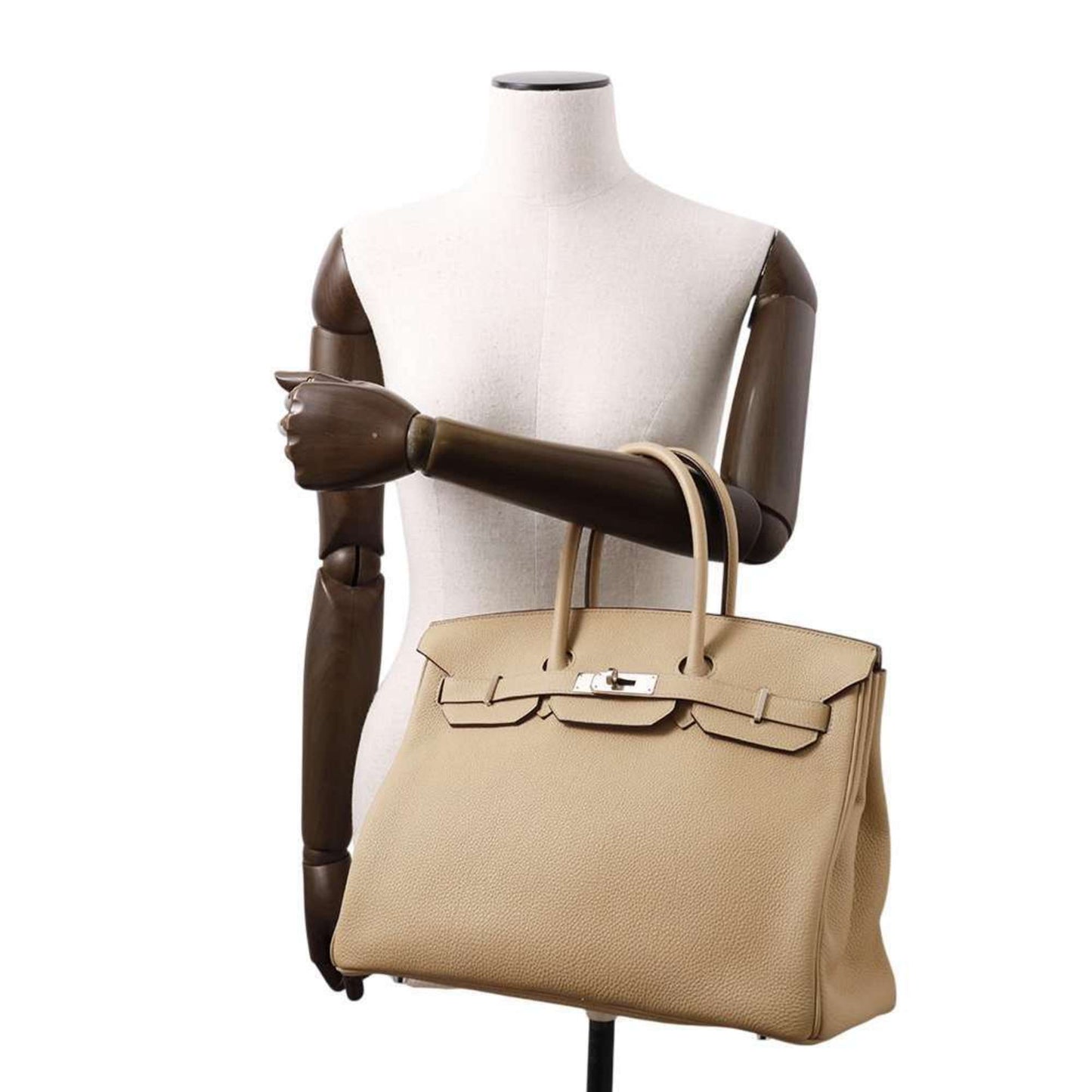 Hermès Brown Leather Birkin 35