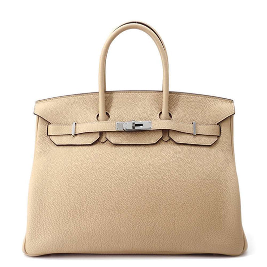 Hermès Brown Leather Birkin 35