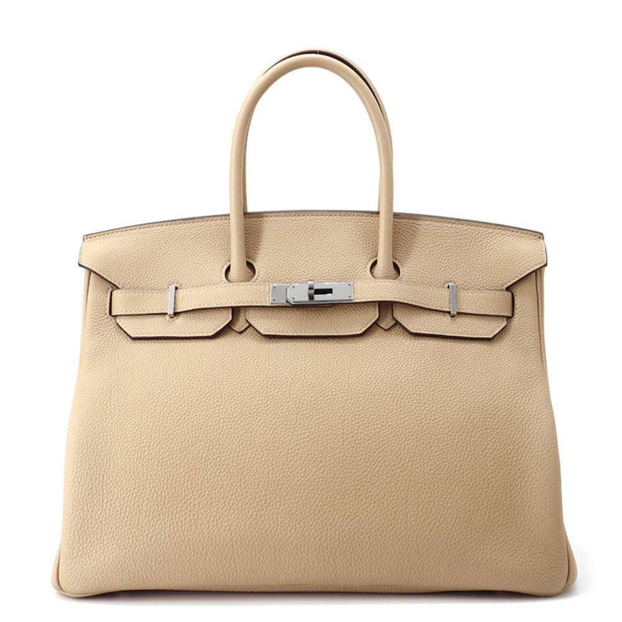 Hermès Brown Leather Birkin 35