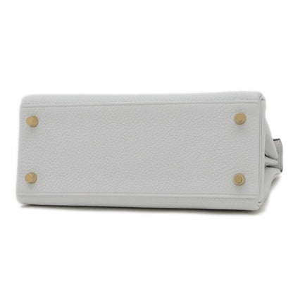 Hermès Gray Leather Kelly 25