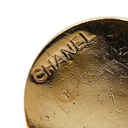 Chanel Gold Gold Plated Coco Mark