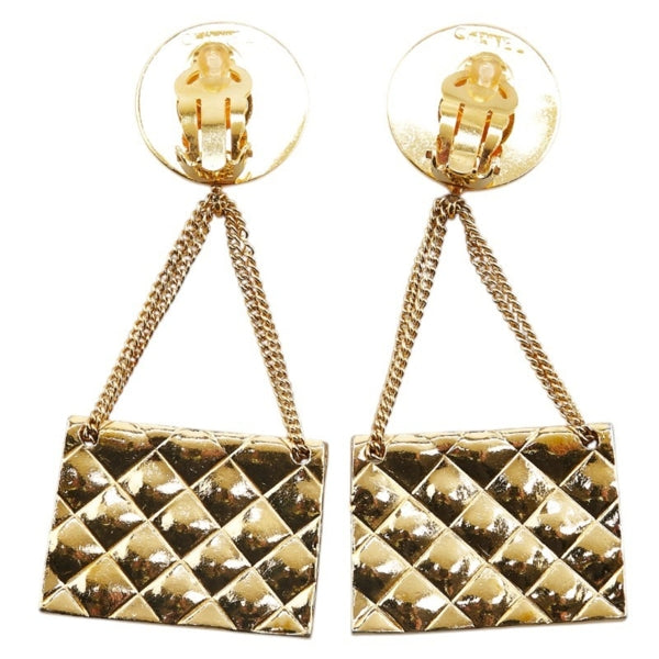 Chanel Gold Gold Plated Coco Mark