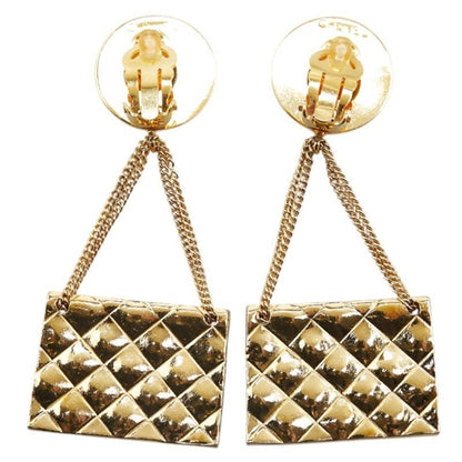 Chanel Gold Gold Plated Coco Mark