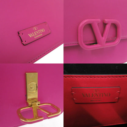 Valentino Garavani Pink Leather Vsling