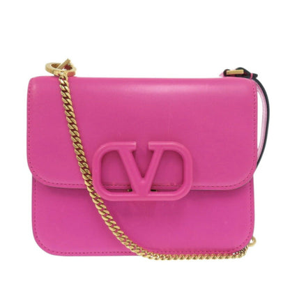 Valentino Garavani Pink Leather Vsling