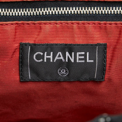 Chanel Black Nylon Travel Line