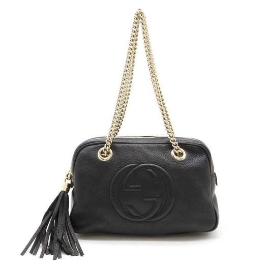 Gucci Black Leather Soho