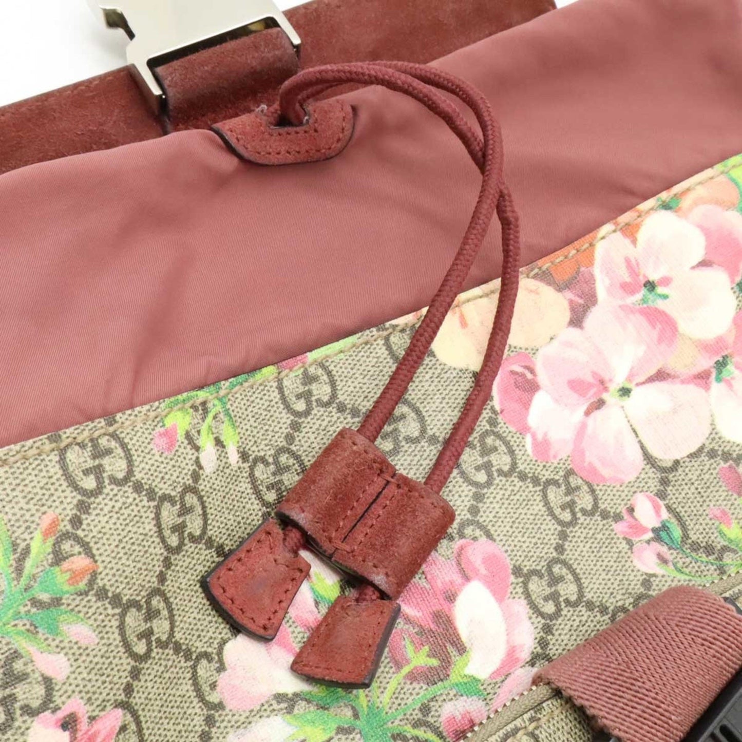 Gucci Brown Canvas Gg Blooms