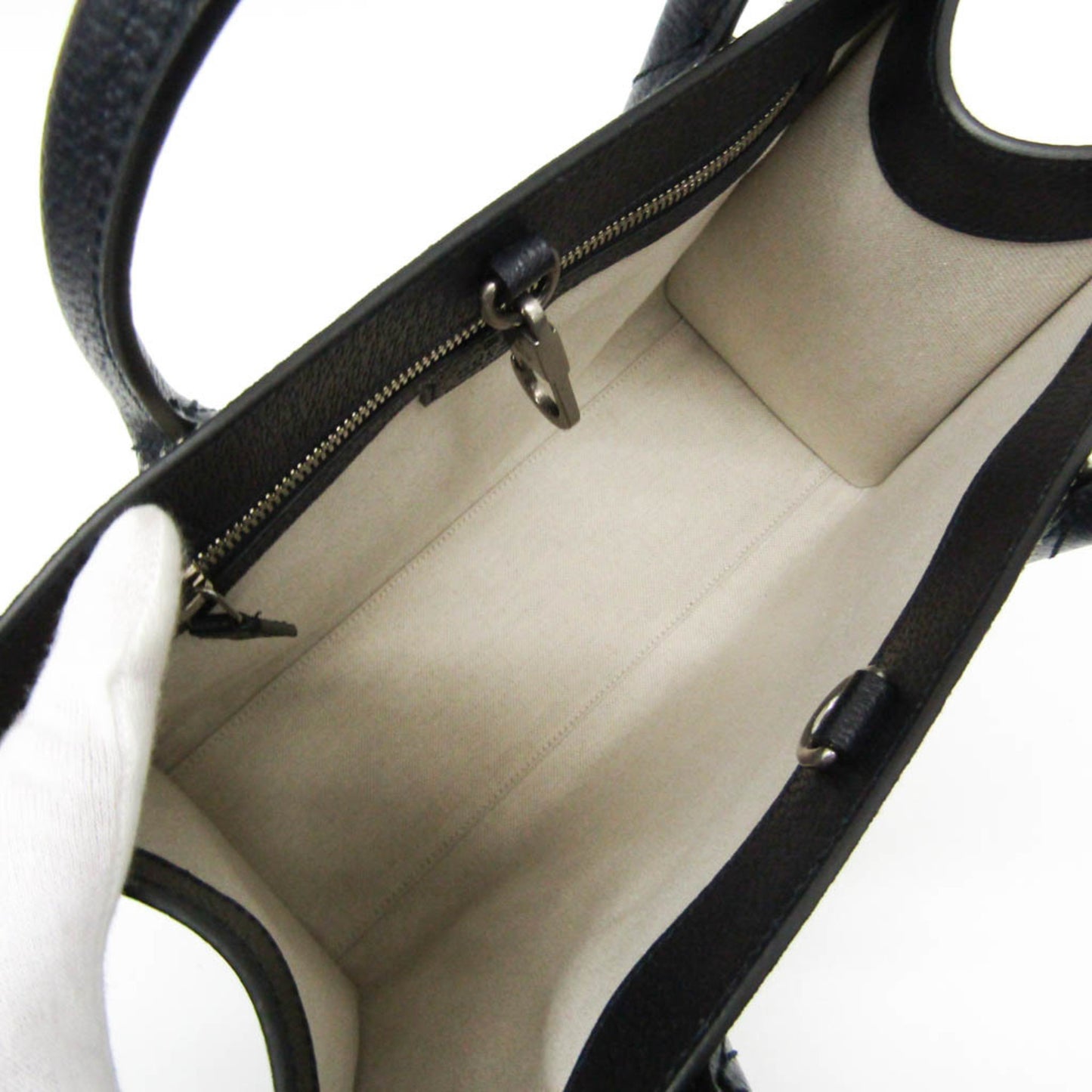 Gucci Brown Canvas Handbag