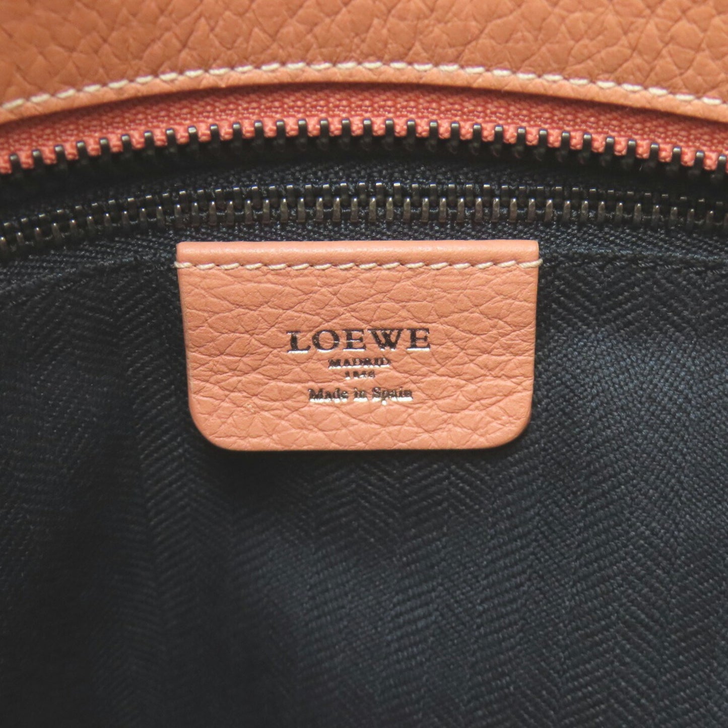 Loewe Pink Leather Anagram