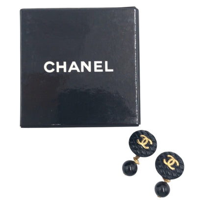 Chanel Black Plastic Coco Mark