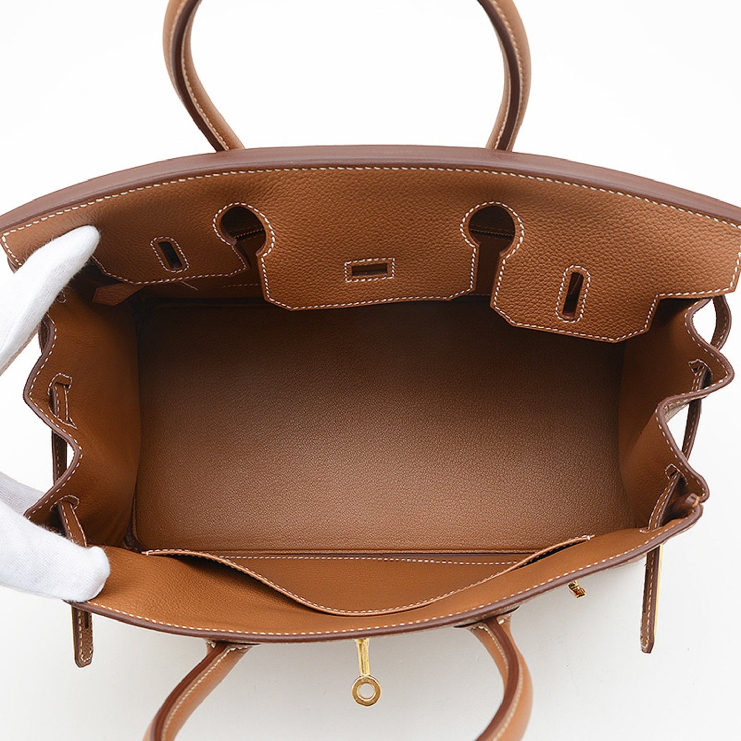 Hermès Brown Leather Birkin 30