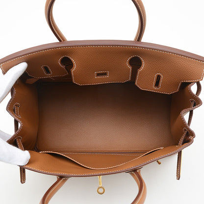 Hermès Brown Leather Birkin 30