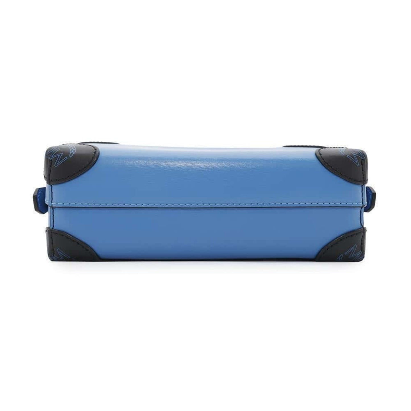 Mcm Blue Leather Shoulder