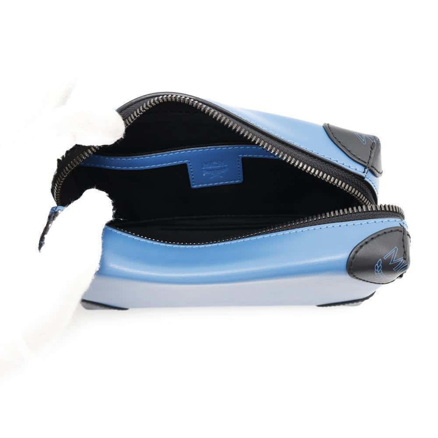 Mcm Blue Leather Shoulder