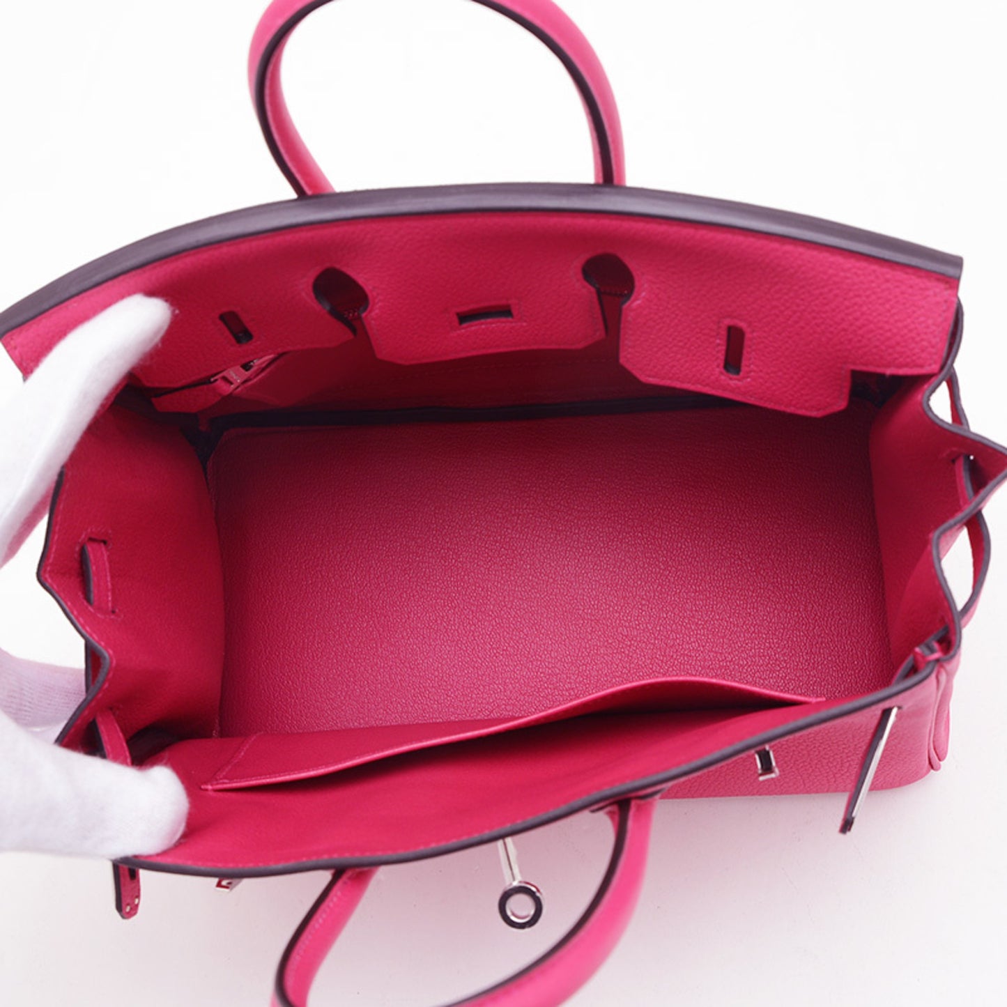 Hermès Pink Leather Birkin 25
