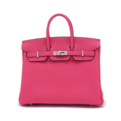 Hermès Pink Leather Birkin 25