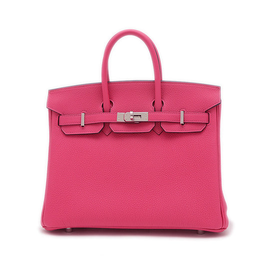 Hermès Pink Leather Birkin 25