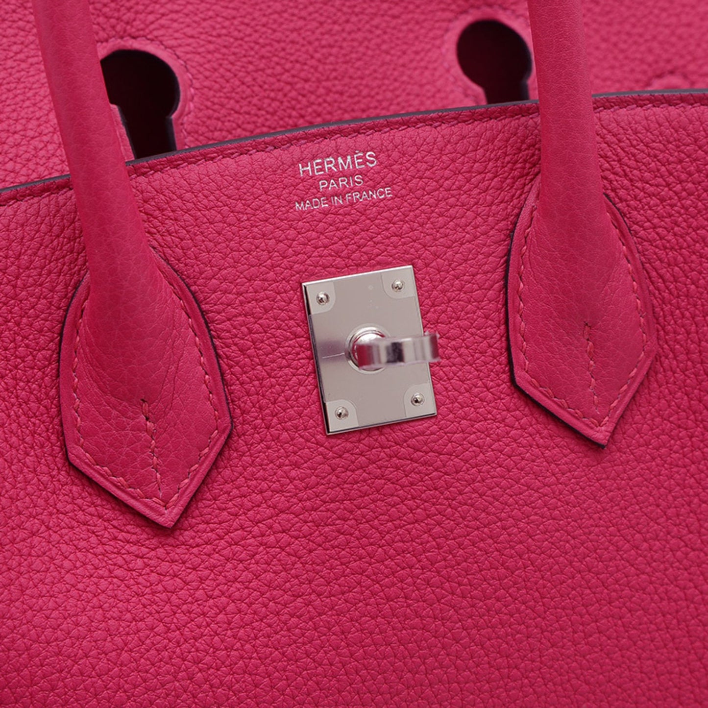Hermès Pink Leather Birkin 25