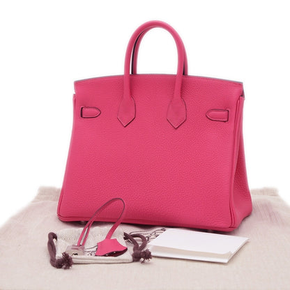 Hermès Gray Leather Birkin 25