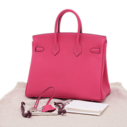 Hermès Pink Leather Birkin 25