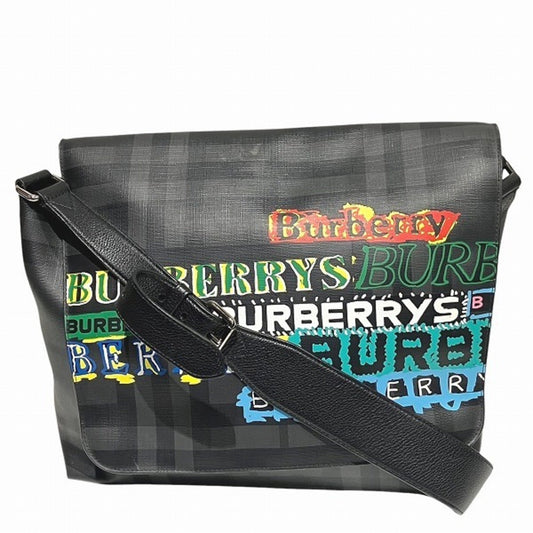 Burberry Black Leather Shoulder