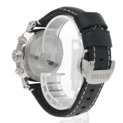 Panerai Black Leather Watch
