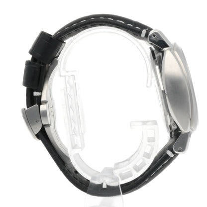 Panerai Black Leather Watch