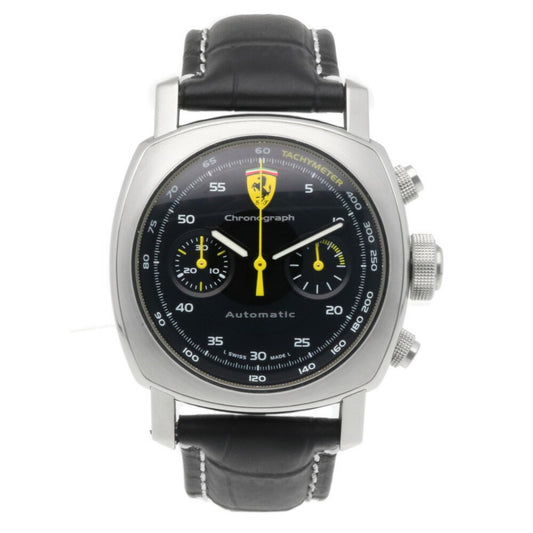 Panerai Black Leather Watch