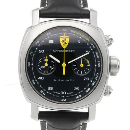 Panerai Black Leather Watch