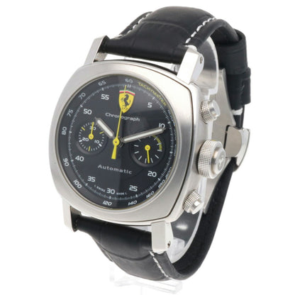 Panerai Black Leather Watch