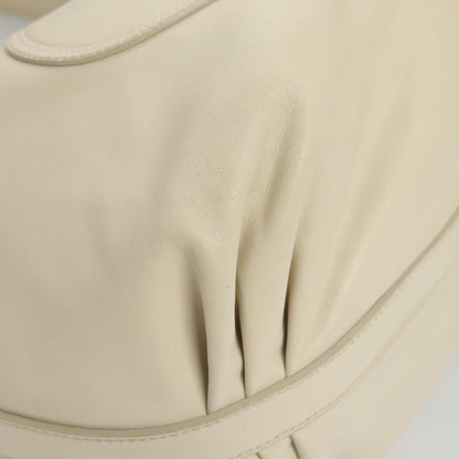 Prada White Leather Shoulder